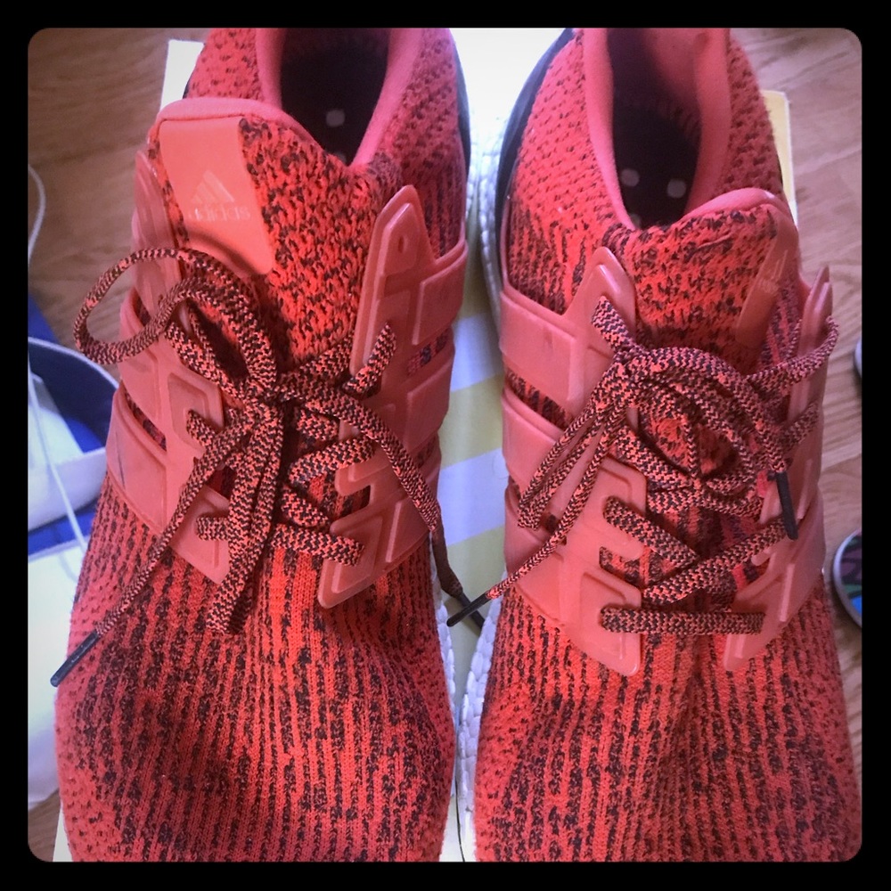 Adidas Boost running shoes...